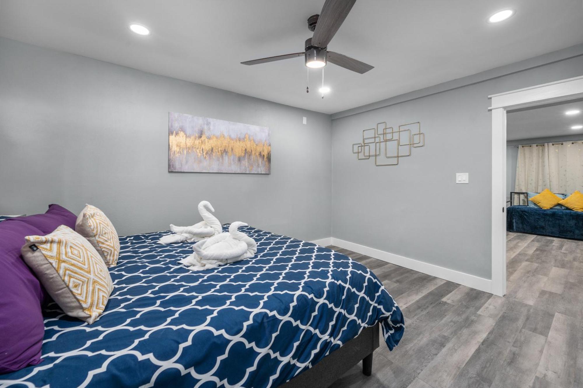 Modern 2Br City Center Getaway With Free Park 休斯敦 外观 照片